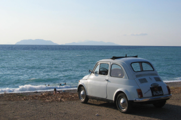 Cinquecento at the beach